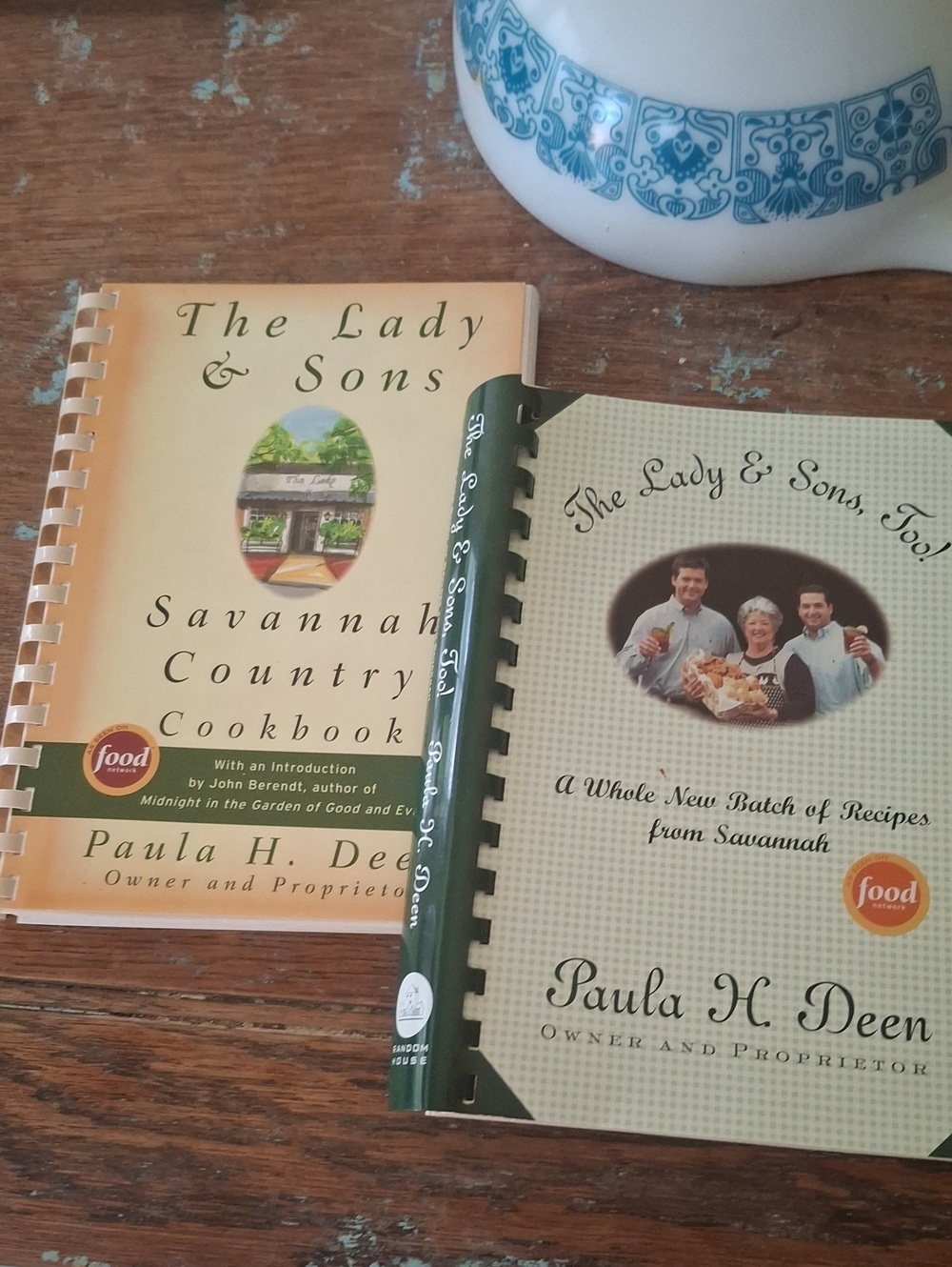 Paula Deen Signed Cookbooks